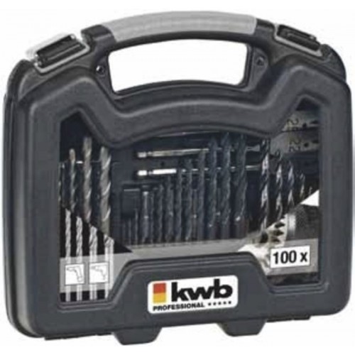 Einhell Set vrtáků a bitů KWB, 100-dílný set 109001