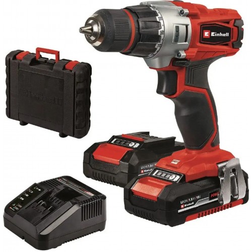Einhell TE-CD 18/2 Li Kit (2x1,5 Ah) Aku vrtačka (44Nm/18V/2x1,5Ah) 4513830 Einhell TE-CD 18/2 Li Kit (2x1,5 Ah) Aku vrtačka (44Nm/18V/2x1,5Ah) 4513830