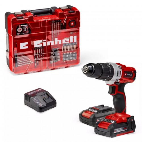 Einhell TE-CD 18/2 Li-i +64 (2x2,0 Ah) Aku příklepová vrtačka 4514221 Einhell TE-CD 18/2 Li-i +64 (2x2,0 Ah) Aku příklepová vrtačka 4514221