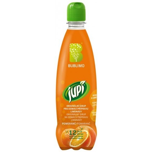 ETA Bublimo sirup Jupí, pomeranč ETA Bublimo sirup Jupí, pomeranč