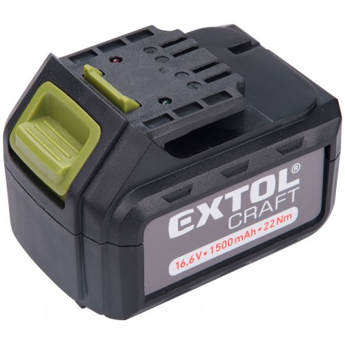 EXTOL CRAFT baterie akumulátorová, 16V Li-ion, 1500mAh 402420E EXTOL CRAFT baterie akumulátorová, 16V Li-ion, 1500mAh 402420E