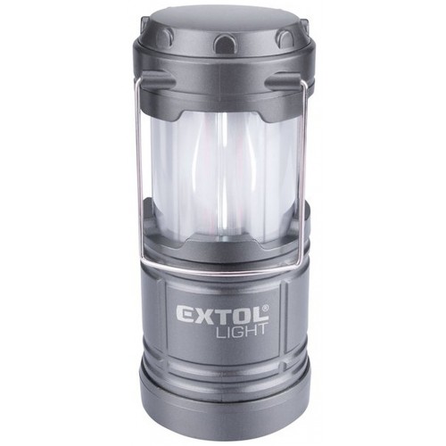 EXTOL LIGHT lucerna teleskopická LED, 75lm/plamen 43158 EXTOL LIGHT lucerna teleskopická LED, 75lm/plamen 43158