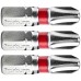 FORTUM-KITO hrot křížový phillips, sada 3ks, PH 3x25mm, S2 4741203