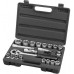 EXTOL PREMIUM hlavice nástrčné, sada 21ks, CrV, 1/2" 65231