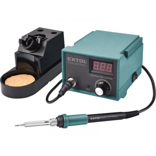 EXTOL INDUSTRIAL Pájecí stanice s LCD, elektronickou regulací teploty, kalibrací 8794520 EXTOL INDUSTRIAL Pájecí stanice s LCD, elektronickou regulací teploty, kalibrací 8794520