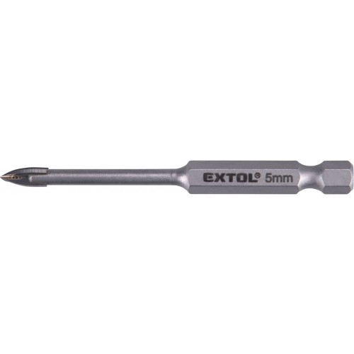 EXTOL PREMIUM vrták na sklo a keramiku karbidový, 5mm 8801885 EXTOL PREMIUM vrták na sklo a keramiku karbidový, 5mm 8801885