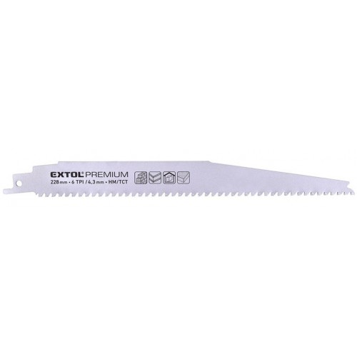 EXTOL PREMIUM plátek do pily ocasky s SK zuby 8806301