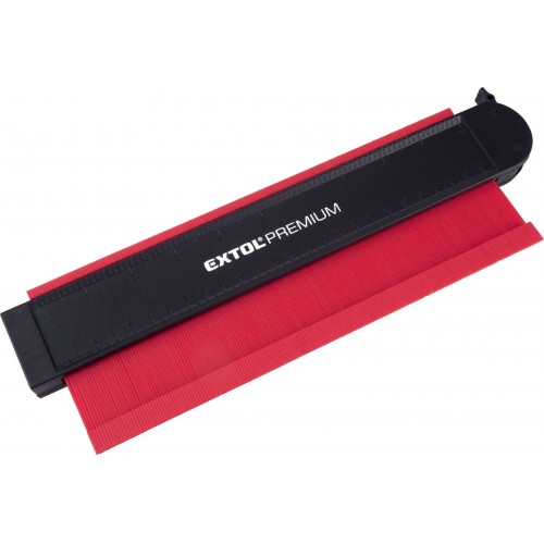 EXTOL PREMIUM šablona obrysová uzamykací, 256mm,s magnety 8825120 EXTOL PREMIUM šablona obrysová uzamykací, 256mm,s magnety 8825120