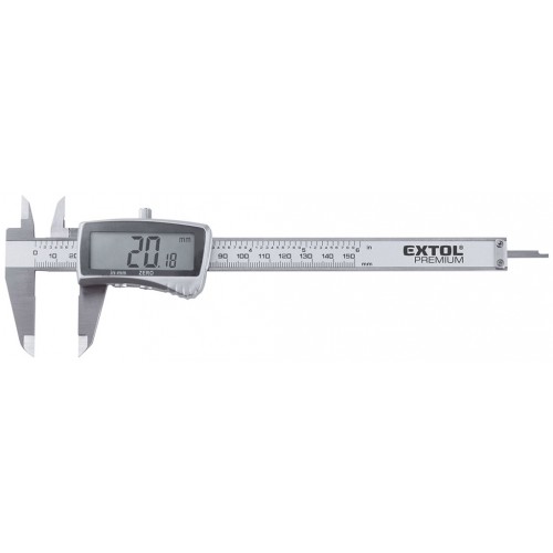 EXTOL PREMIUM měřítko posuvné digitální nerez , 0-150mm 8825220 EXTOL PREMIUM měřítko posuvné digitální nerez , 0-150mm 8825220