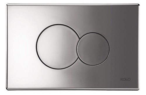 KOLO Technic ovládací tlačítko Eclipse 21,5x14cm 3/6l chrom 94122002 KOLO Technic ovládací tlačítko Eclipse 21,5x14cm 3/6l chrom 94122002