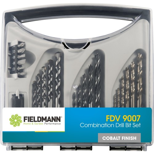 FIELDMANN FDV 9007 Sada vrtáků s bity 23ks 50001377 FIELDMANN FDV 9007 Sada vrtáků s bity 23ks 50001377