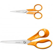 FISKARS Sada nůžek na šití univerzální (21 cm) a vyšívací (13 cm) 1082398