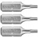 FORTUM-KITO hrot TORX, sada 3ks, T 8x25mm, S2 4741408