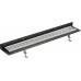 CORNER 97 nerezový kanálek s krycím roštem, ke zdi 970x130mm