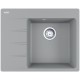 Franke Centro CNG 611-62 TL/7, 620x500 mm, fragranitový dřez, Šedý kámen 114.0637.491