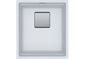 Franke Kubus 2 KNG 110-37, 410 x 460 mm, fragranitový dřez, Bílá led 125.0672.041