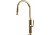 Franke FG 1554.504 MYTHOS MASTERPIECE kuchyňská baterie, celonerez zlatá 115.0711.558
