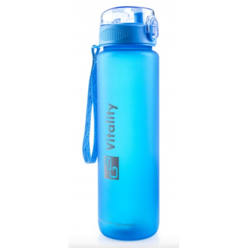 G21 Láhev na pití, 1000 ml, modrá-zmrzlá 60022228 G21 Láhev na pití, 1000 ml, modrá-zmrzlá 60022228