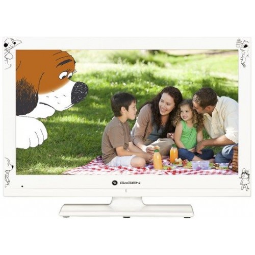 GoGEN Televize MAXI TELKA 24 W, LED, bílá