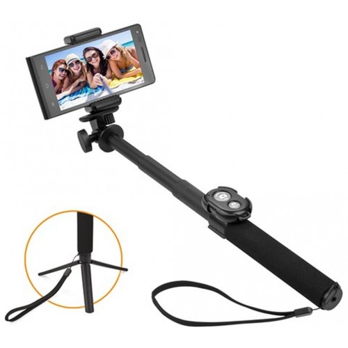 GoGEN Selfie tyč 5 teleskopická, bluetooth, černá GOGBTSELFIE5B GoGEN Selfie tyč 5 teleskopická, bluetooth, černá GOGBTSELFIE5B