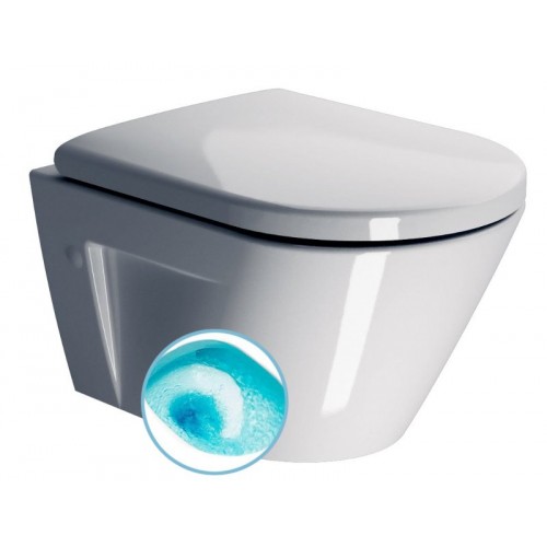 SAPHO NORM WC závěsné, splachování Swirlflush, ExtraGlaze 861611 SAPHO NORM WC závěsné, splachování Swirlflush, ExtraGlaze 861611