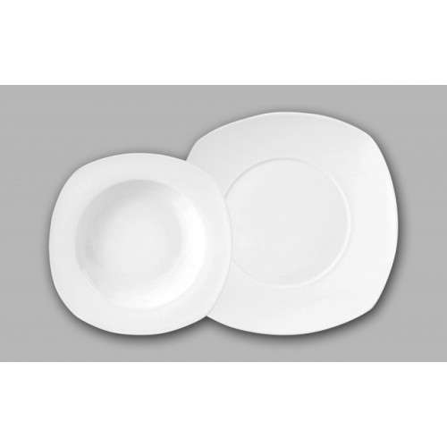 VIVION Jídelní sada talířů 12 ks porcelánová HA-30687 VIVION Jídelní sada talířů 12 ks porcelánová HA-30687