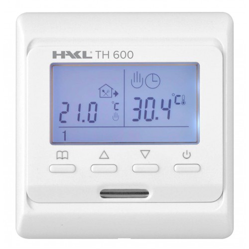 HAKL TH 600 digitální termostat s pokročilými funkcemi HATH600 HAKL TH 600 digitální termostat s pokročilými funkcemi HATH600