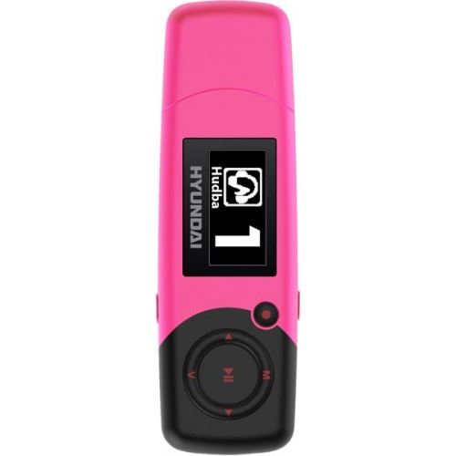 HYUNDAI MP 366 FM MP3/MP4 Přehrávač 4 GB, růžový HYUNDAI MP 366 FM MP3/MP4 Přehrávač 4 GB, růžový