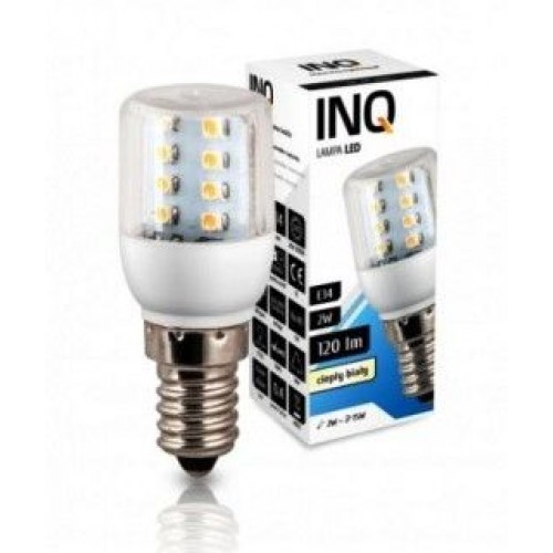 INQ LED žárovka, E14 2W T25, teplá bílá, válcová IN305888 INQ LED žárovka, E14 2W T25, teplá bílá, válcová IN305888