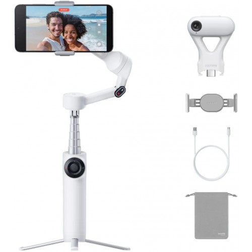 Insta360 Flow 2 AI Tracker Bundle (bílá) INST910