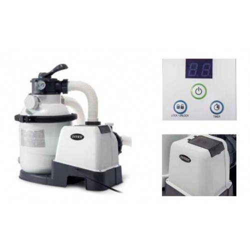 INTEX Krystal Clear 1200 Písková filtrace W/RCD 220-240 V 4,5m3/h 26644GS INTEX Krystal Clear 1200 Písková filtrace W/RCD 220-240 V 4,5m3/h 26644GS