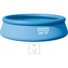 INTEX Easy Set Pool Bazén 396 x 84 cm s filtrací 12V 28142GN