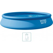 INTEX Easy Set Pool Bazén 457 x 84 cm s filtrací 12V 28158GN