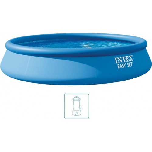 INTEX Easy Set Pool Bazén 457 x 84 cm s filtrací 220-240V 28158NP INTEX Easy Set Pool Bazén 457 x 84 cm s filtrací 220-240V 28158NP