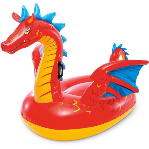 INTEX Nafukovací zvířátko Dragon Ride-On červená 57577NP INTEX Nafukovací zvířátko Dragon Ride-On červená 57577NP