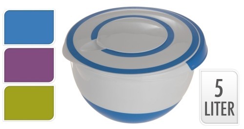 KAISERHOFF Mísa s mixovacím víkem 5 l, zelená KO-Y54220530zele KAISERHOFF Mísa s mixovacím víkem 5 l, zelená KO-Y54220530zele