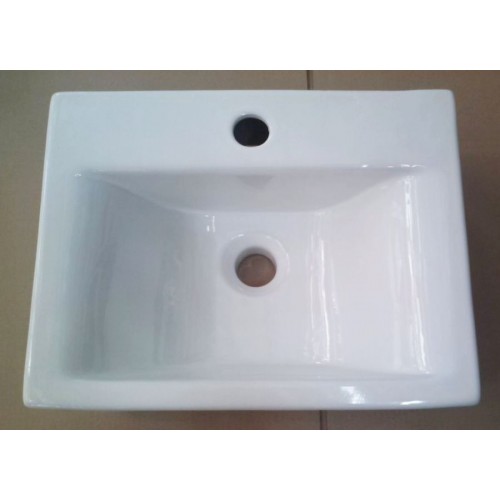 AQUALINE Umyvadlo na desku 31x40cm, L1418