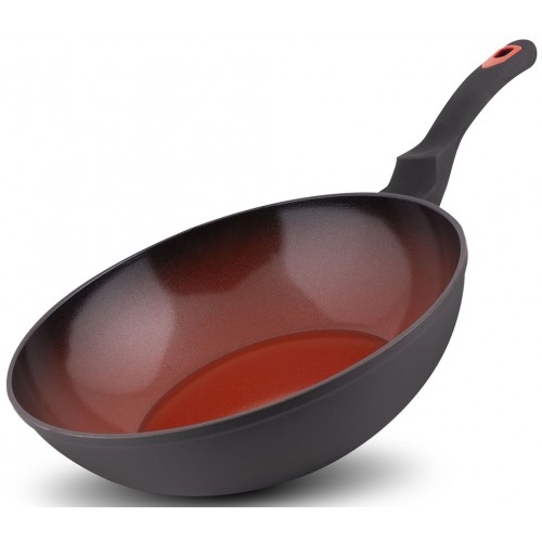 LAMART LT1204 Pánev WOK 28 x 8 cm TERRACOTA 42003751 LAMART LT1204 Pánev WOK 28 x 8 cm TERRACOTA 42003751