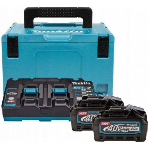 MAKITA 191U00-8 Sada Li-ion XGT 40V 2xBL4040+1xDC40RB+Makpac MAKITA 191U00-8 Sada Li-ion XGT 40V 2xBL4040+1xDC40RB+Makpac