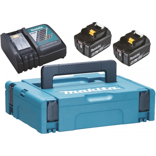 MAKITA 197624-2 Sada Li-ion LXT 18V 2ksBL1850B+1ks nabíječka DC18RC+Makpac MAKITA 197624-2 Sada Li-ion LXT 18V 2ksBL1850B+1ks nabíječka DC18RC+Makpac