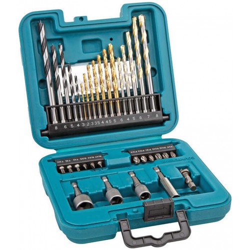MAKITA B-68498 sada vrtáků a bitů 34ks MAKITA B-68498 sada vrtáků a bitů 34ks