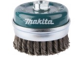 MAKITA D-29290 Miskovitý kartáč z ocelového drátu,vlnitý drát 0,5mm,100mm