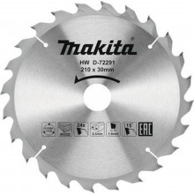 MAKITA D-72291 Pilový kotouč dřevo 210x2,5x30mm 24Z