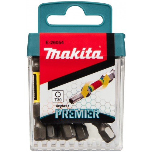 MAKITA E-26054 Torzní bit řady Impact Premier (E-form) T30-50mm, 10 ks MAKITA E-26054 Torzní bit řady Impact Premier (E-form) T30-50mm, 10 ks