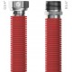 MERABELL Aqua Flexi Hadice R3/4"-G3/4" 30-60cm - 1ks červená M0042
