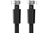 MERABELL Aqua Profi BLACK, toaletní h adice,G3/8"–G3/8" délka 80 cm M0080