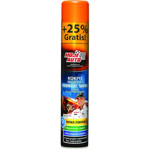 Moje Auto Kokpit sprej Fresh lesklý 750 ml Moje Auto Kokpit sprej Fresh lesklý 750 ml