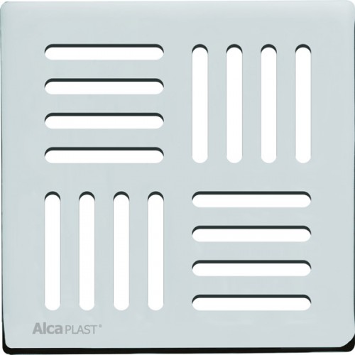 ALCAPLAST Mřížka 143 × 143 nerez MPV005 ALCAPLAST Mřížka 143 × 143 nerez MPV005