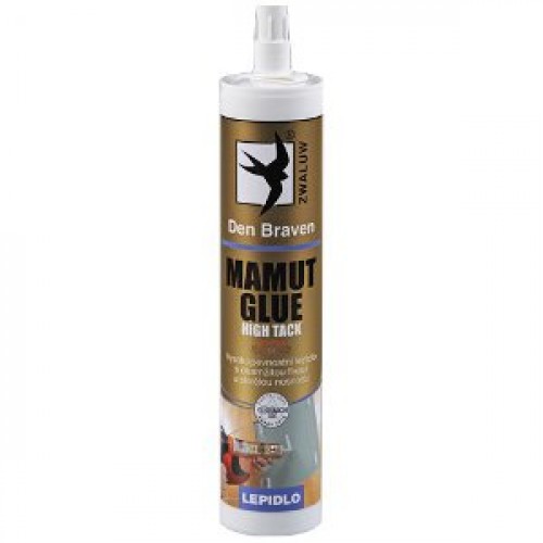 Den Braven Mamut Glue, High Tack lepidlo 290 ml, barva černá 1184 Den Braven Mamut Glue, High Tack lepidlo 290 ml, barva černá 1184