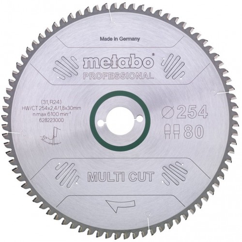 Metabo Multi cut - professional Pilový kotouč 254X30,80z 628223000